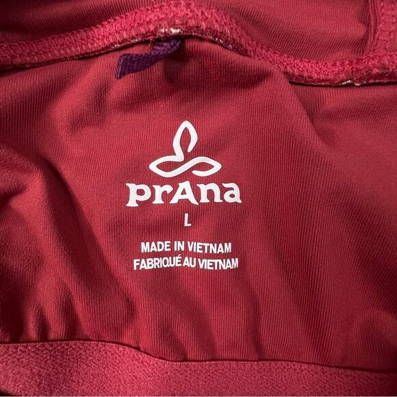 Prana Active Dress Size L Canteen Crushed Cran Marrakesh Boho Aztec Stretch - Picture 8 of 8
